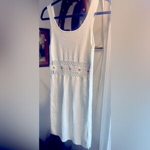 NWT Forever 21 white mini dress, size Large